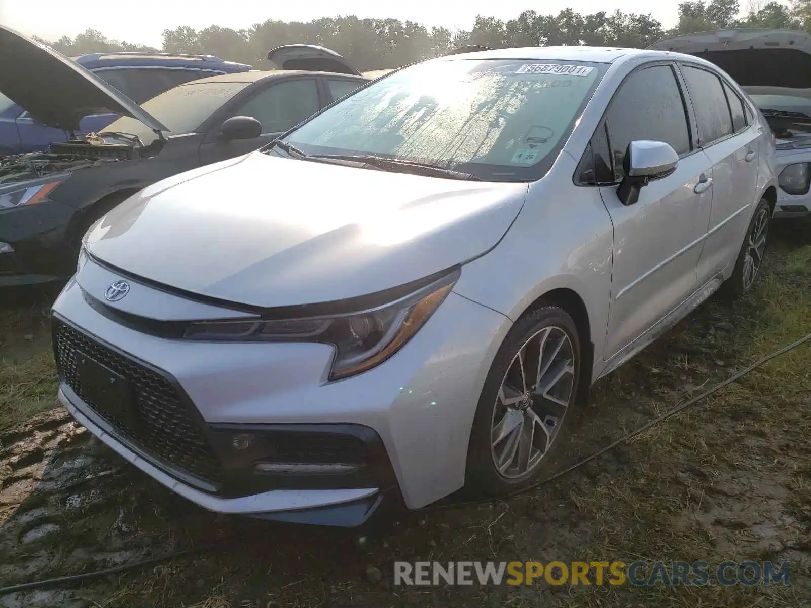 2 Photograph of a damaged car 5YFT4MCE3MP076873 TOYOTA COROLLA 2021