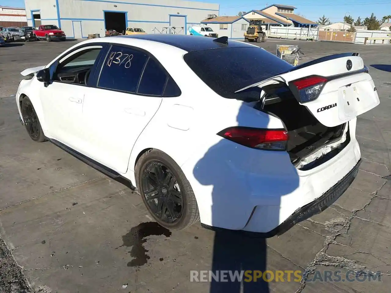 3 Photograph of a damaged car 5YFT4MCE3MP077960 TOYOTA COROLLA 2021