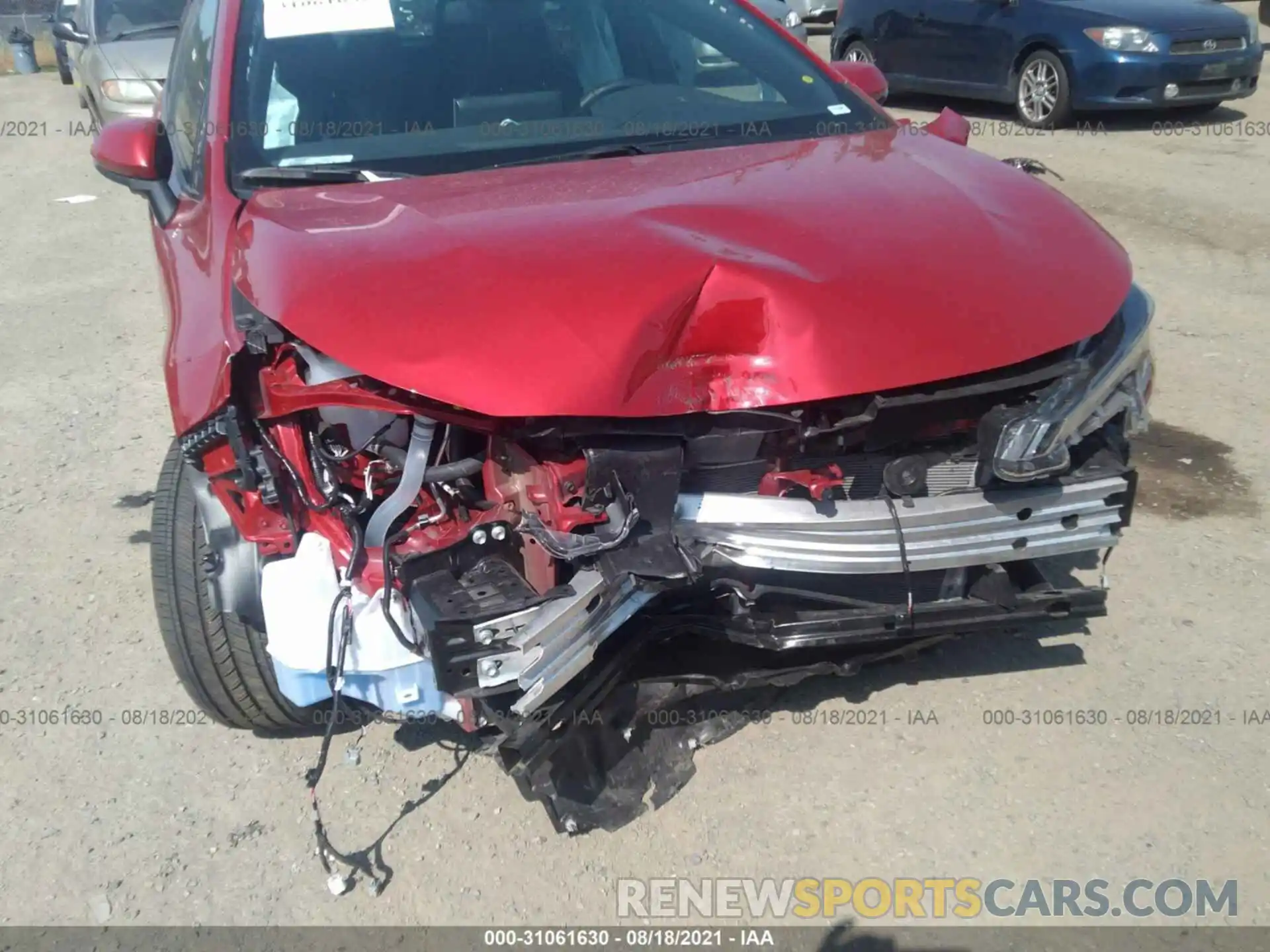 6 Photograph of a damaged car 5YFT4MCE3MP080048 TOYOTA COROLLA 2021