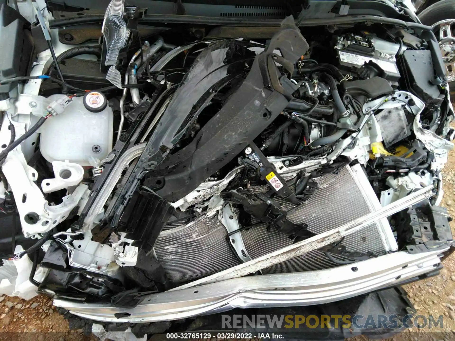 10 Photograph of a damaged car 5YFT4MCE3MP085248 TOYOTA COROLLA 2021