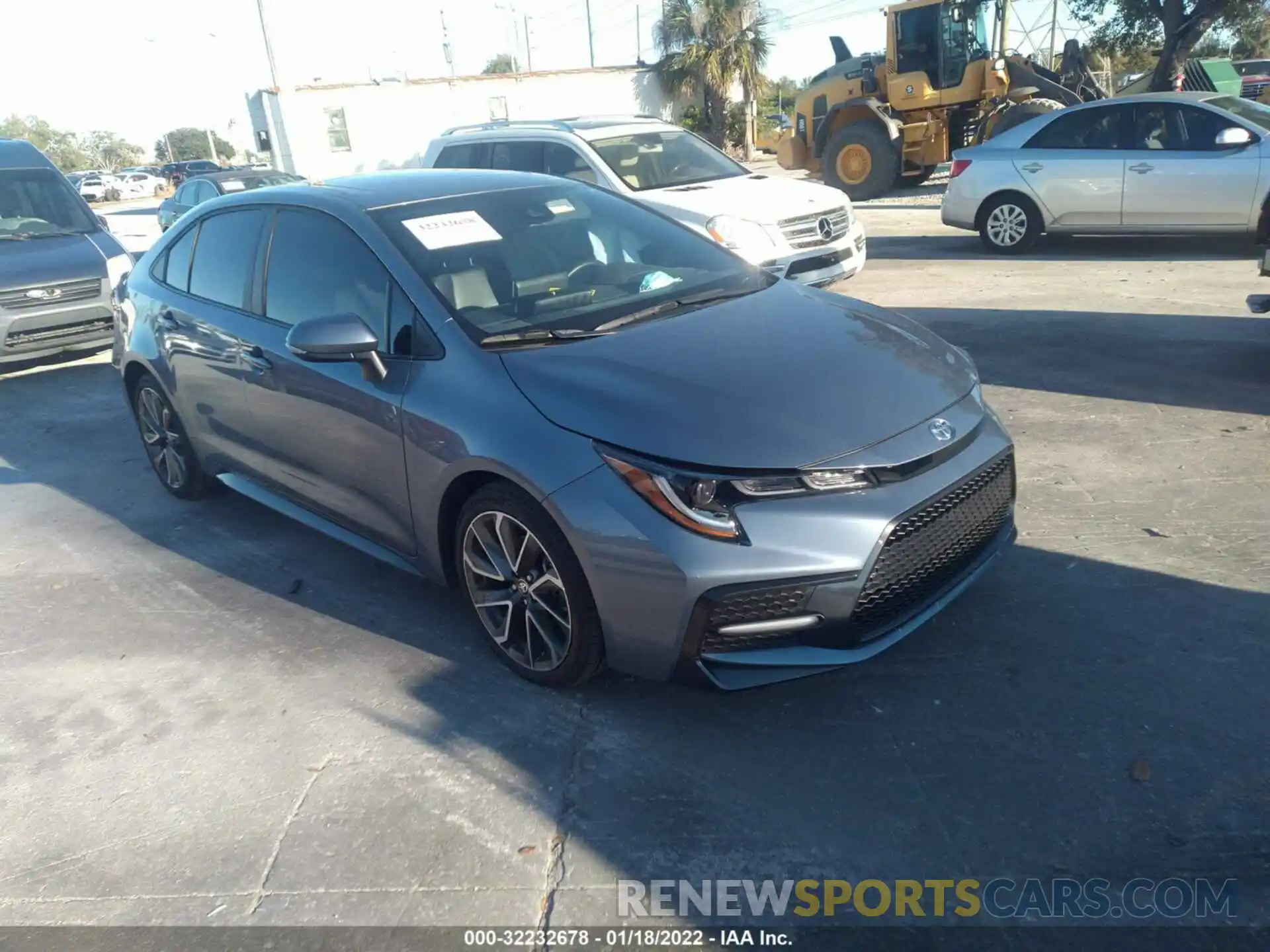 1 Photograph of a damaged car 5YFT4MCE3MP097206 TOYOTA COROLLA 2021