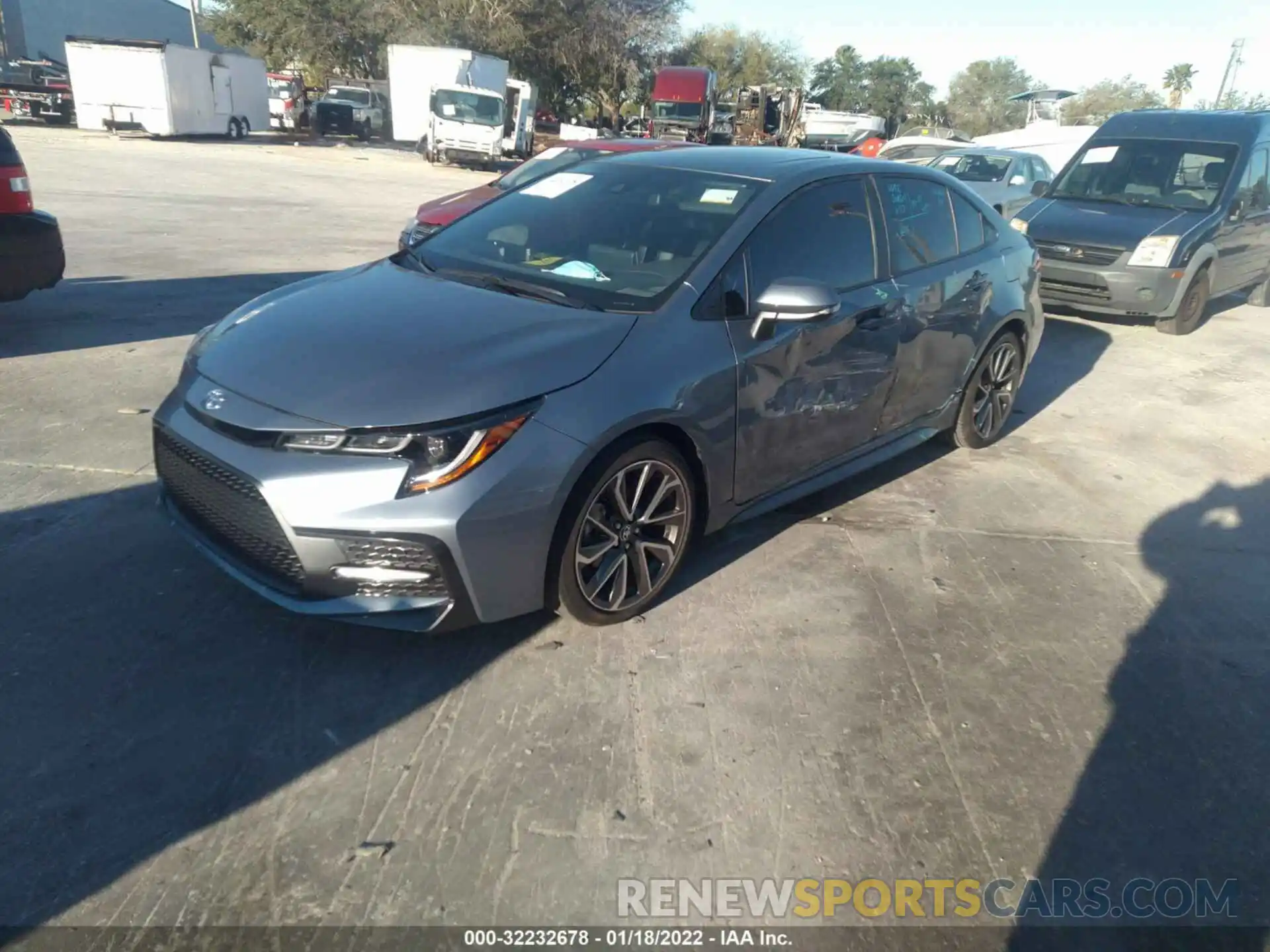 2 Photograph of a damaged car 5YFT4MCE3MP097206 TOYOTA COROLLA 2021