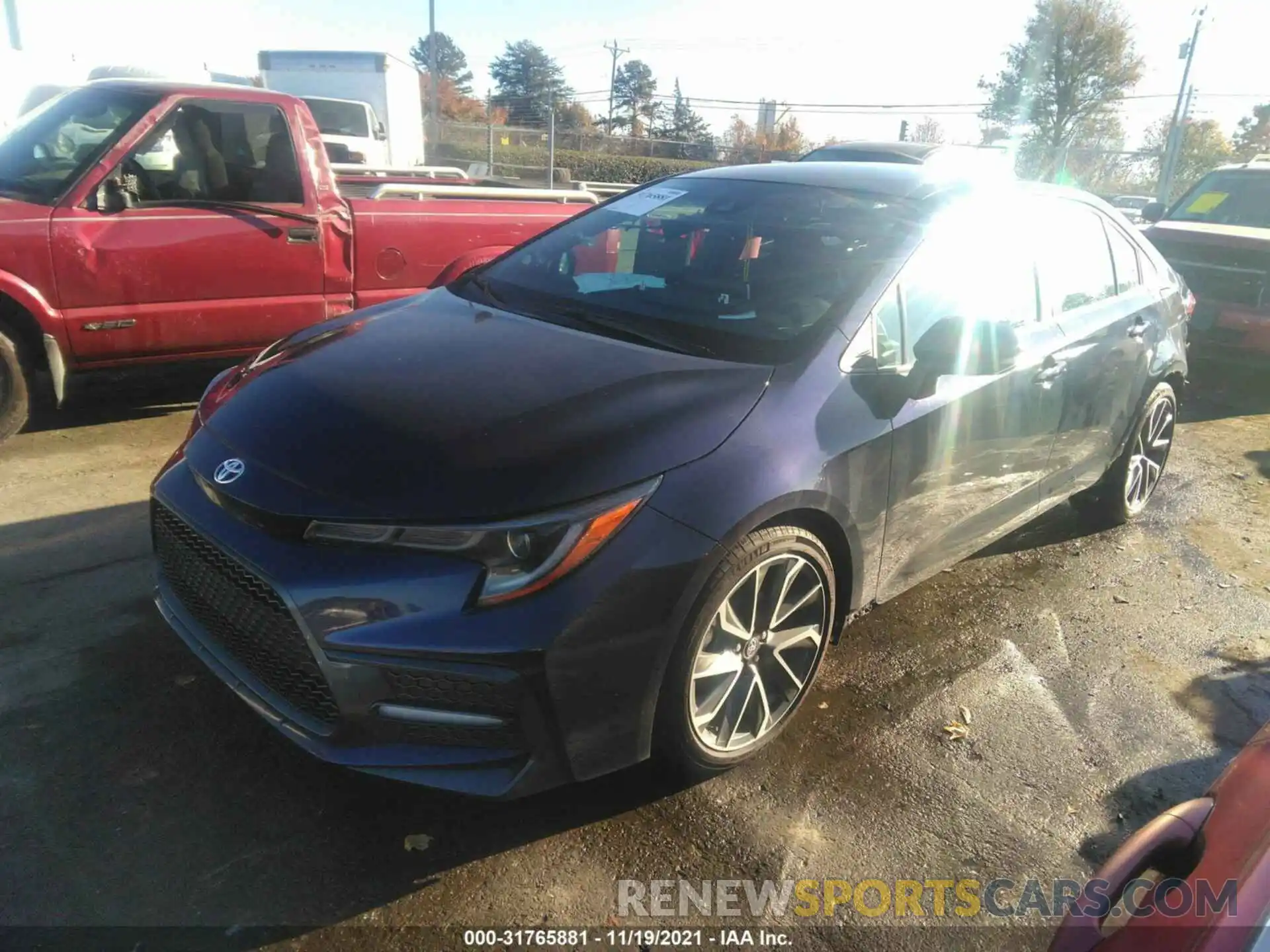 2 Photograph of a damaged car 5YFT4MCE4MP058530 TOYOTA COROLLA 2021