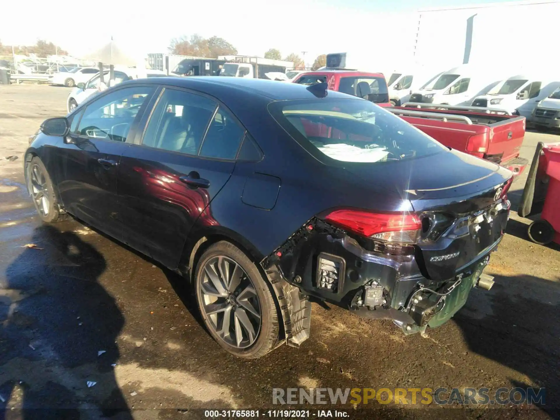 3 Photograph of a damaged car 5YFT4MCE4MP058530 TOYOTA COROLLA 2021