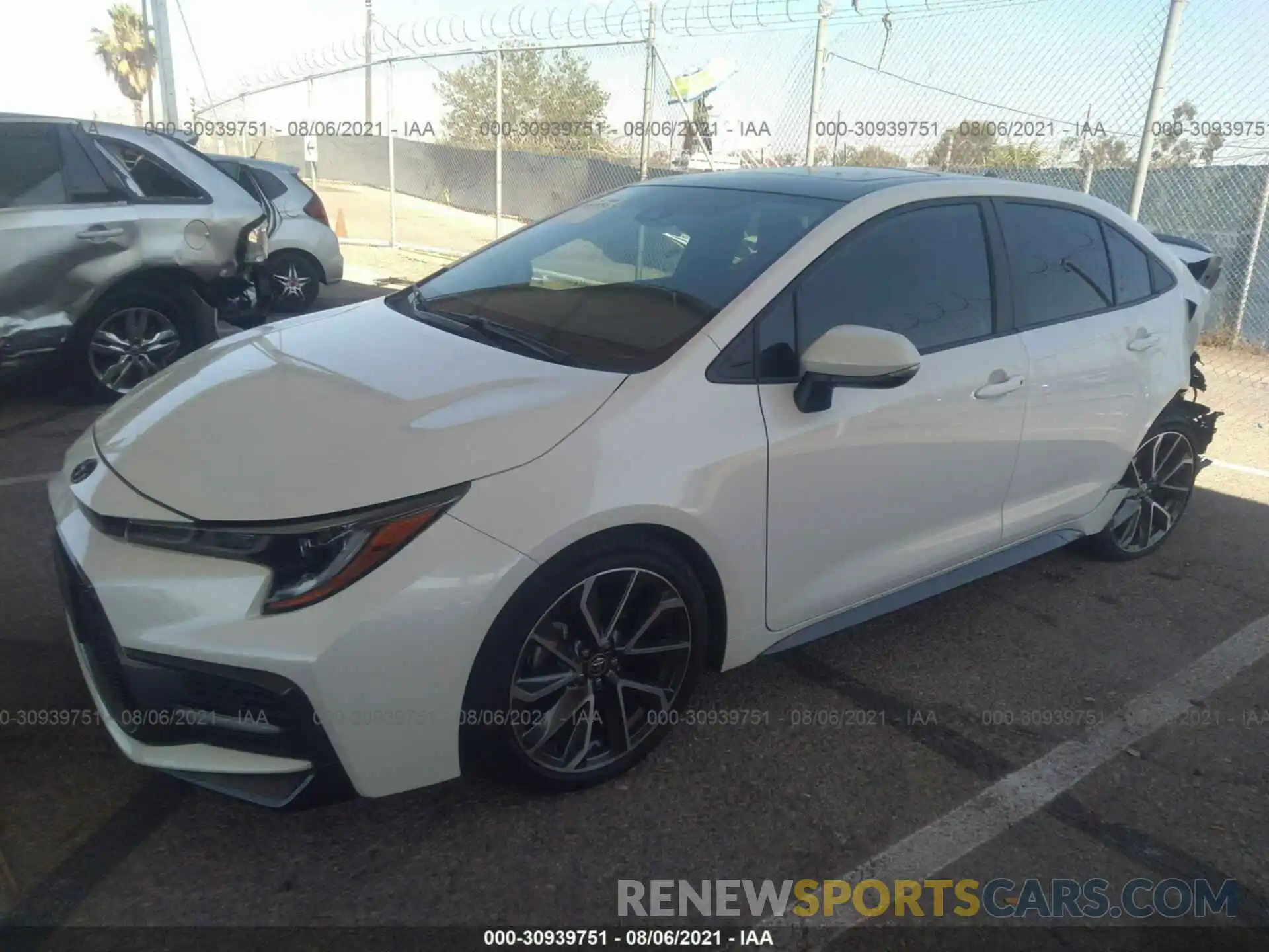 2 Photograph of a damaged car 5YFT4MCE4MP067129 TOYOTA COROLLA 2021