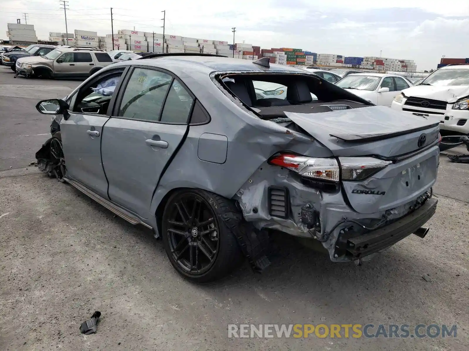 3 Photograph of a damaged car 5YFT4MCE4MP075408 TOYOTA COROLLA 2021