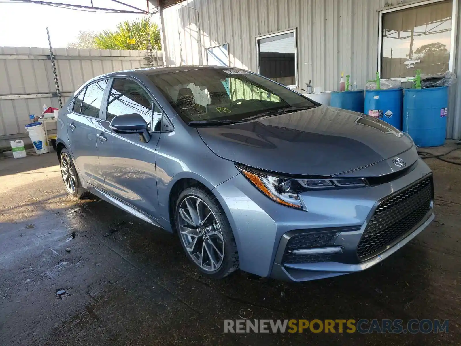 1 Photograph of a damaged car 5YFT4MCE5MP059959 TOYOTA COROLLA 2021