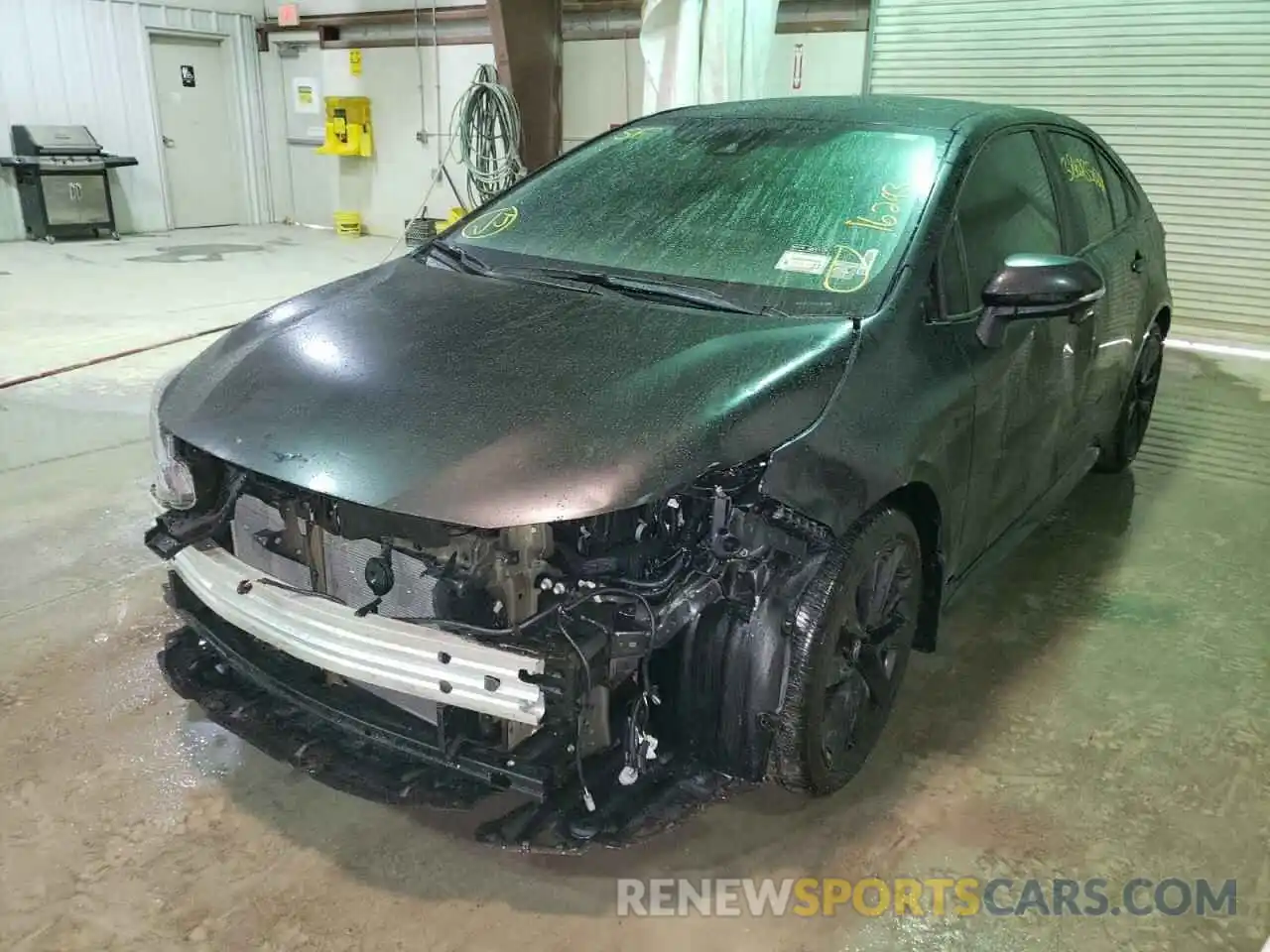 2 Photograph of a damaged car 5YFT4MCE5MP075434 TOYOTA COROLLA 2021