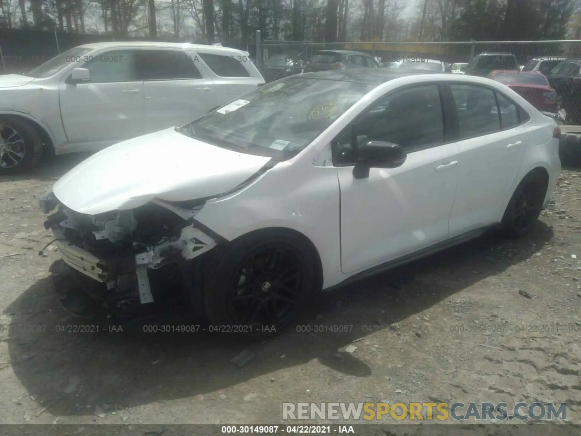 2 Photograph of a damaged car 5YFT4MCE5MP079242 TOYOTA COROLLA 2021