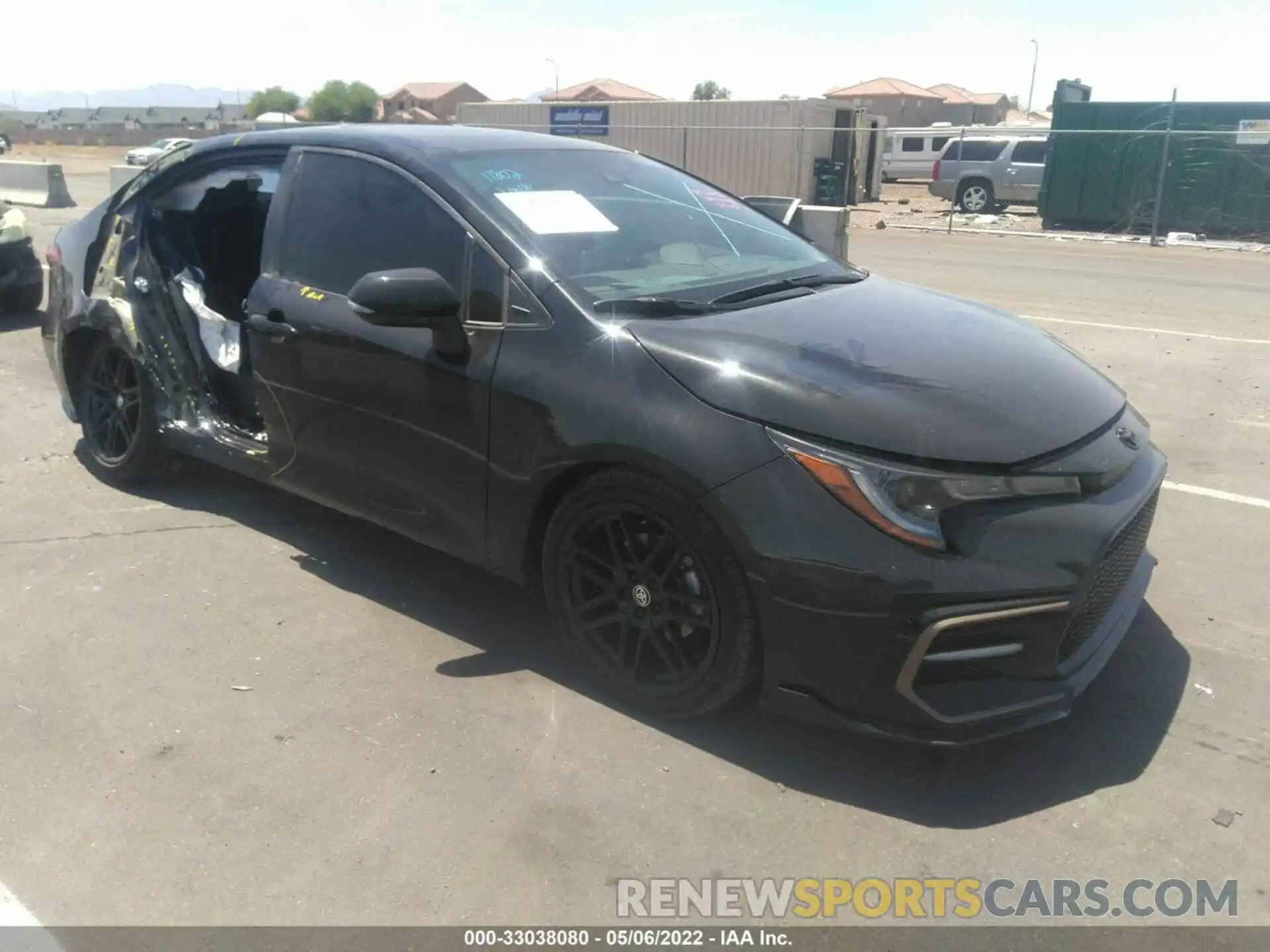 1 Photograph of a damaged car 5YFT4MCE5MP080889 TOYOTA COROLLA 2021