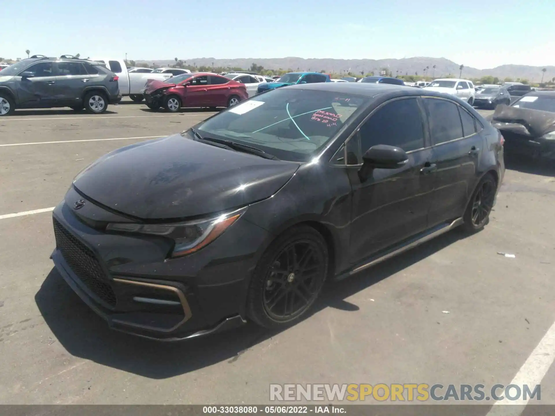 2 Photograph of a damaged car 5YFT4MCE5MP080889 TOYOTA COROLLA 2021