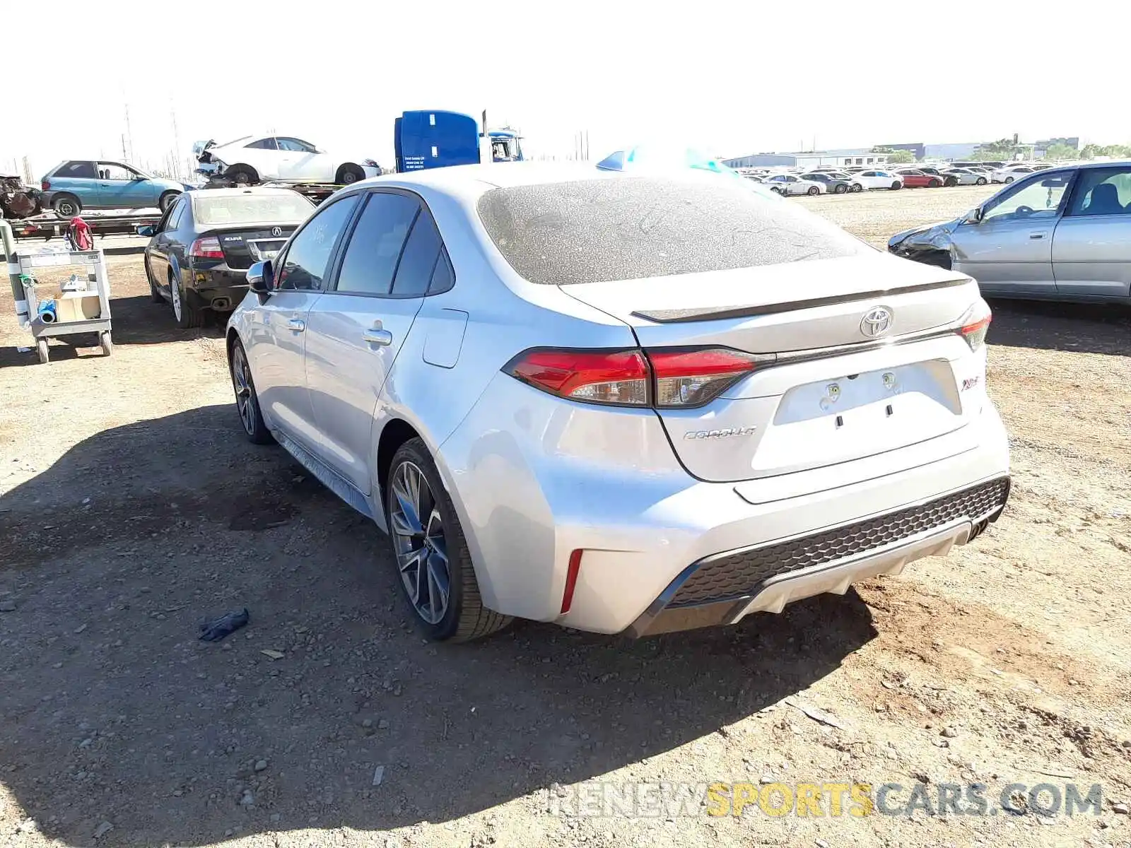 3 Photograph of a damaged car 5YFT4MCE5MP092282 TOYOTA COROLLA 2021