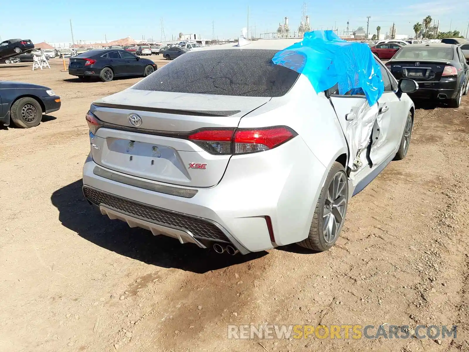 4 Photograph of a damaged car 5YFT4MCE5MP092282 TOYOTA COROLLA 2021