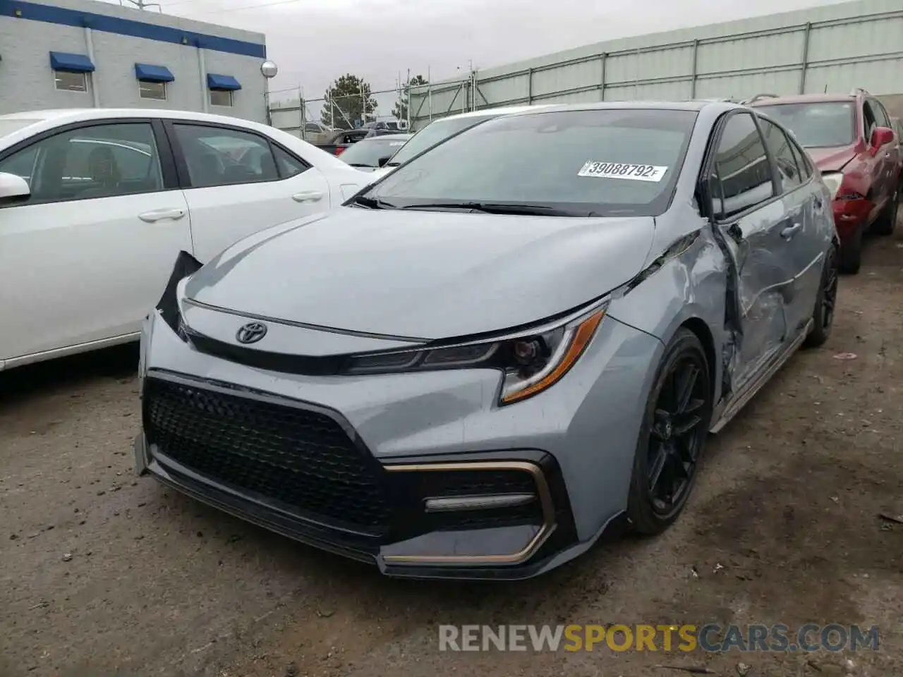 2 Photograph of a damaged car 5YFT4MCE6MP079217 TOYOTA COROLLA 2021