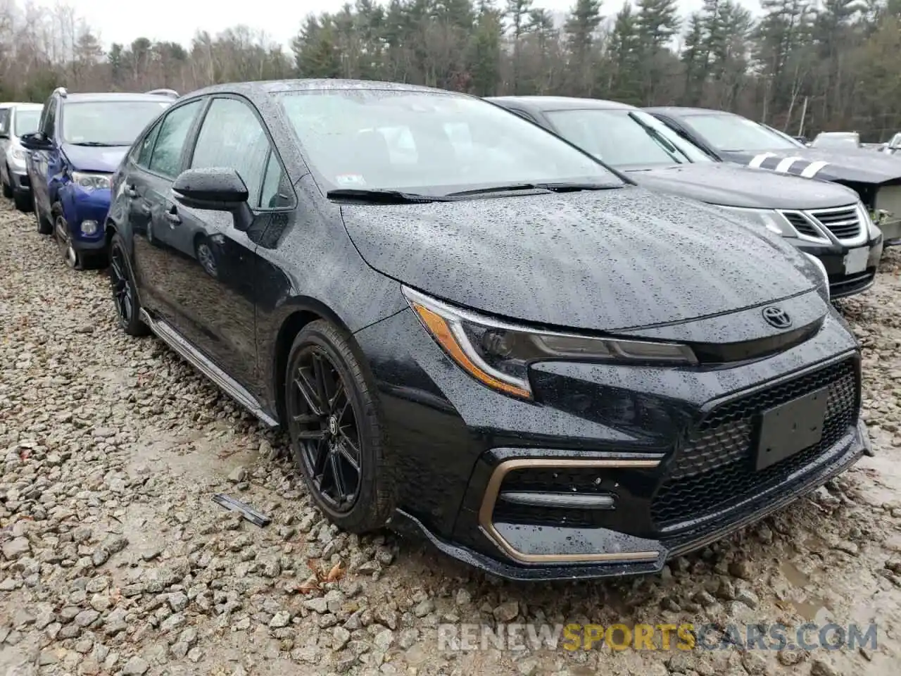 1 Photograph of a damaged car 5YFT4MCE7MP082269 TOYOTA COROLLA 2021