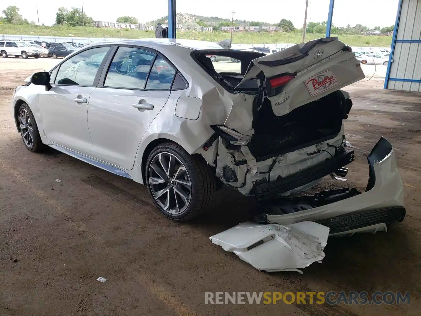 3 Photograph of a damaged car 5YFT4MCE7MP088556 TOYOTA COROLLA 2021