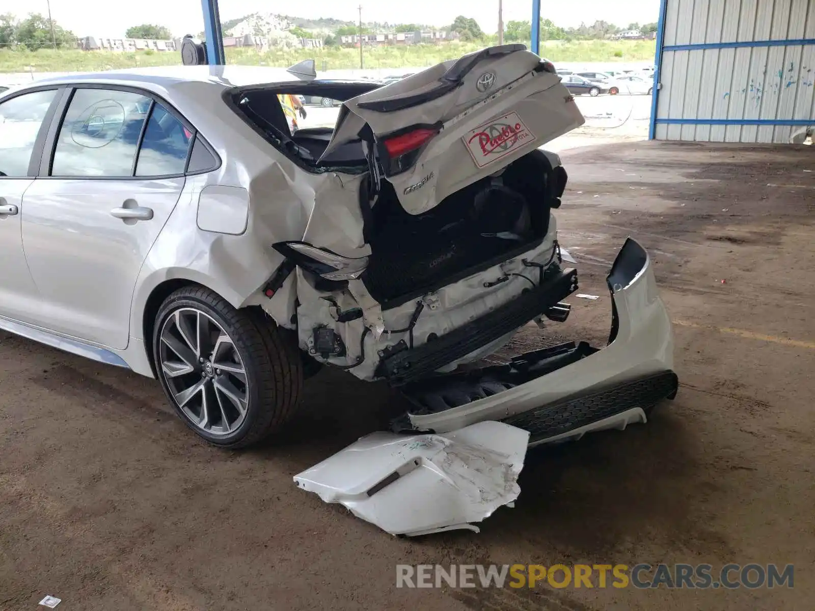 9 Photograph of a damaged car 5YFT4MCE7MP088556 TOYOTA COROLLA 2021