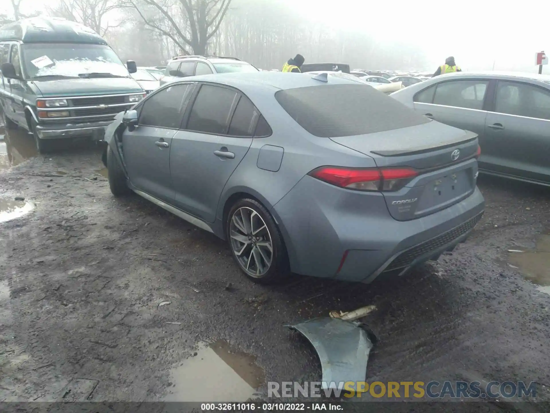 3 Photograph of a damaged car 5YFT4MCE8MP067862 TOYOTA COROLLA 2021