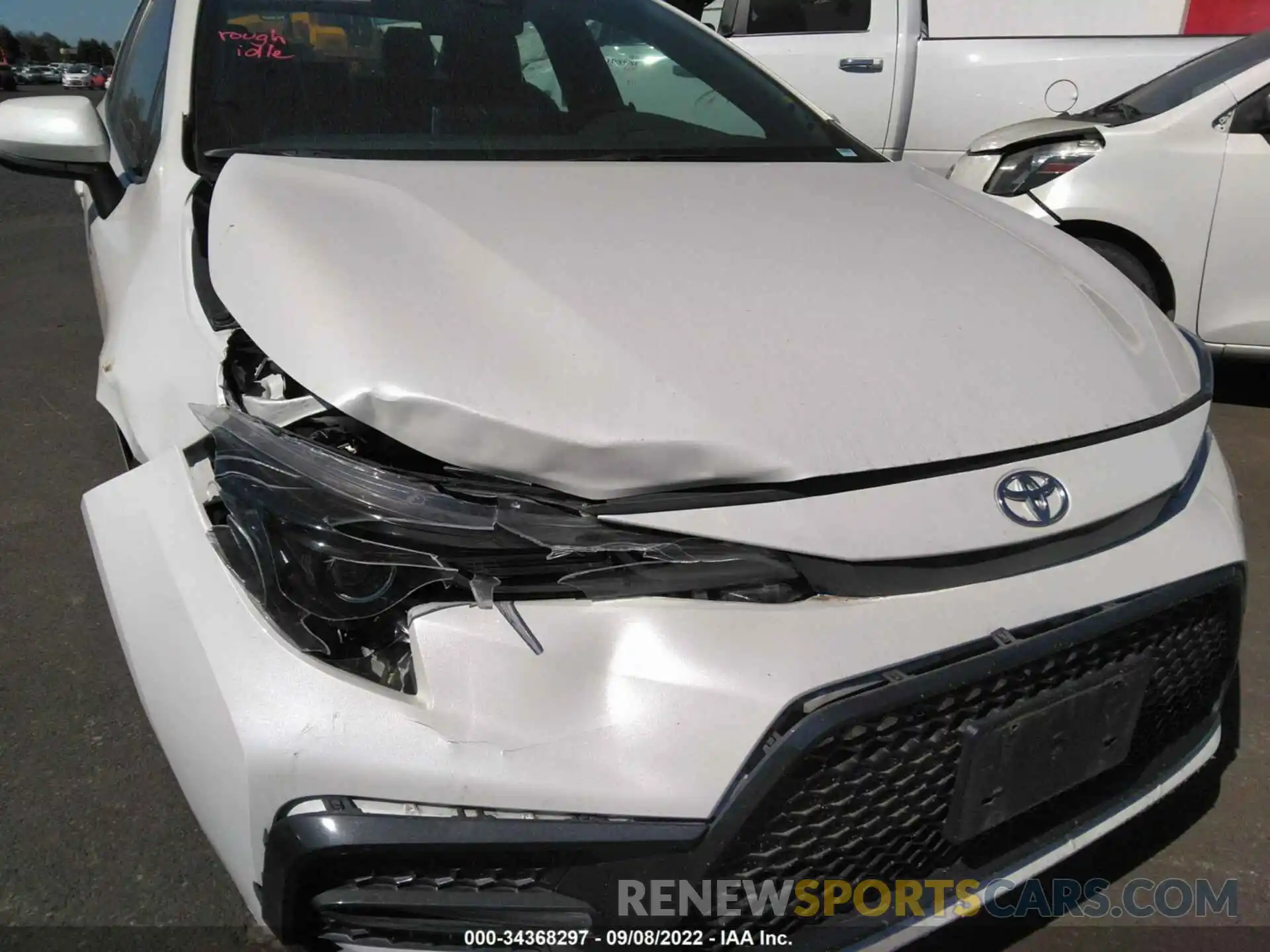 6 Photograph of a damaged car 5YFT4MCE8MP075590 TOYOTA COROLLA 2021