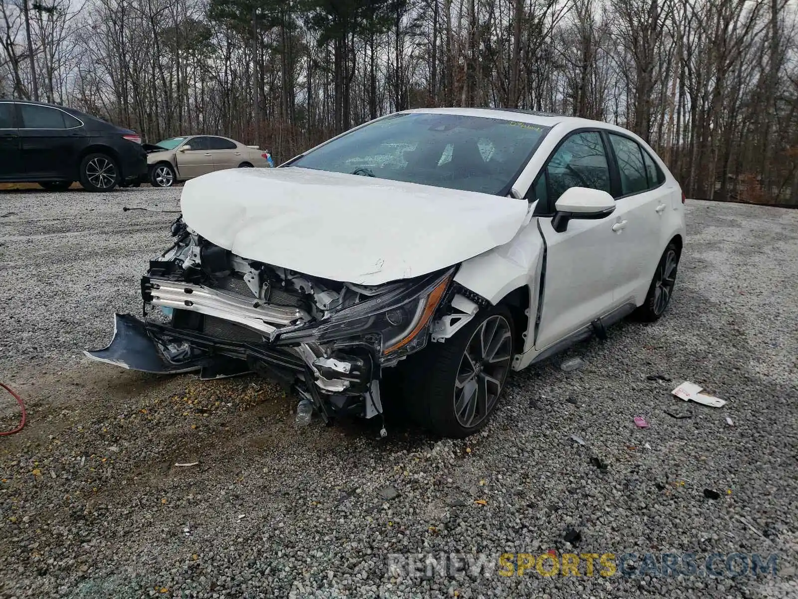 2 Photograph of a damaged car 5YFT4MCE9MP063027 TOYOTA COROLLA 2021