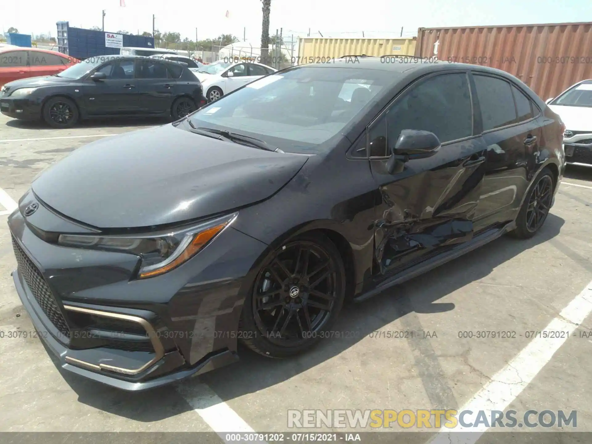 2 Photograph of a damaged car 5YFT4MCEXMP067104 TOYOTA COROLLA 2021