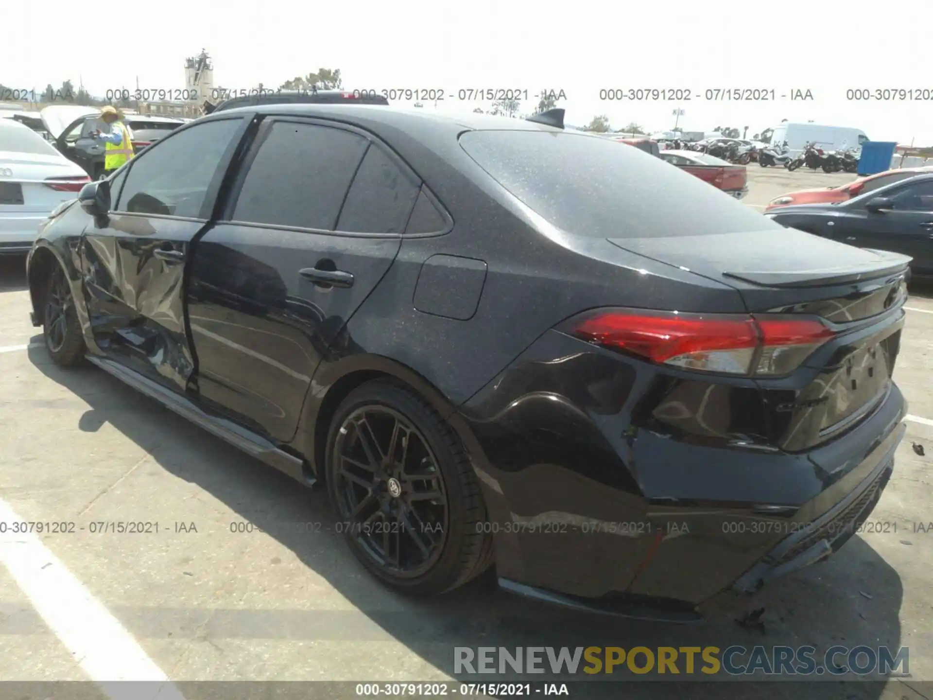 3 Photograph of a damaged car 5YFT4MCEXMP067104 TOYOTA COROLLA 2021