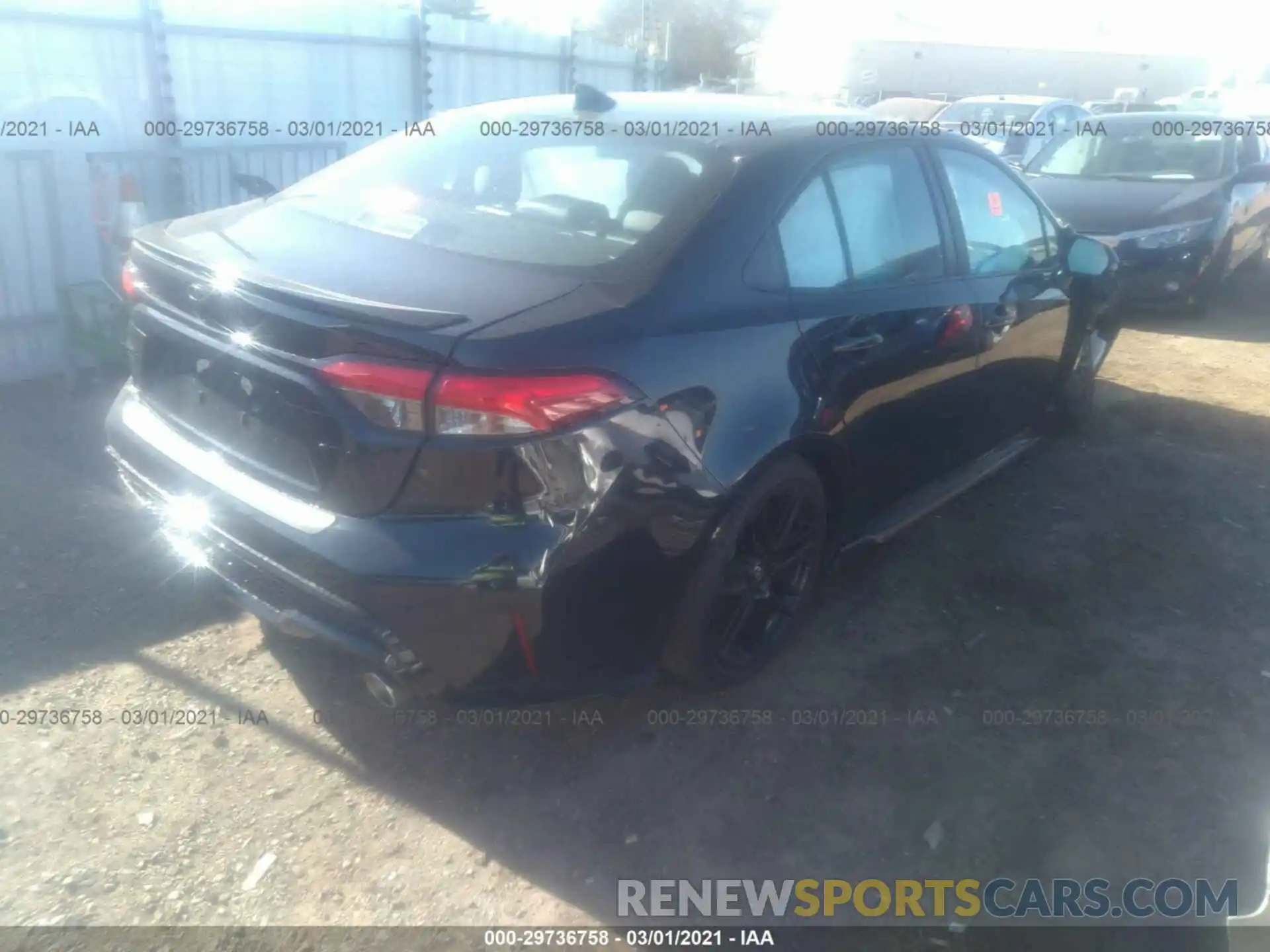 4 Photograph of a damaged car 5YFT4MCEXMP074182 TOYOTA COROLLA 2021