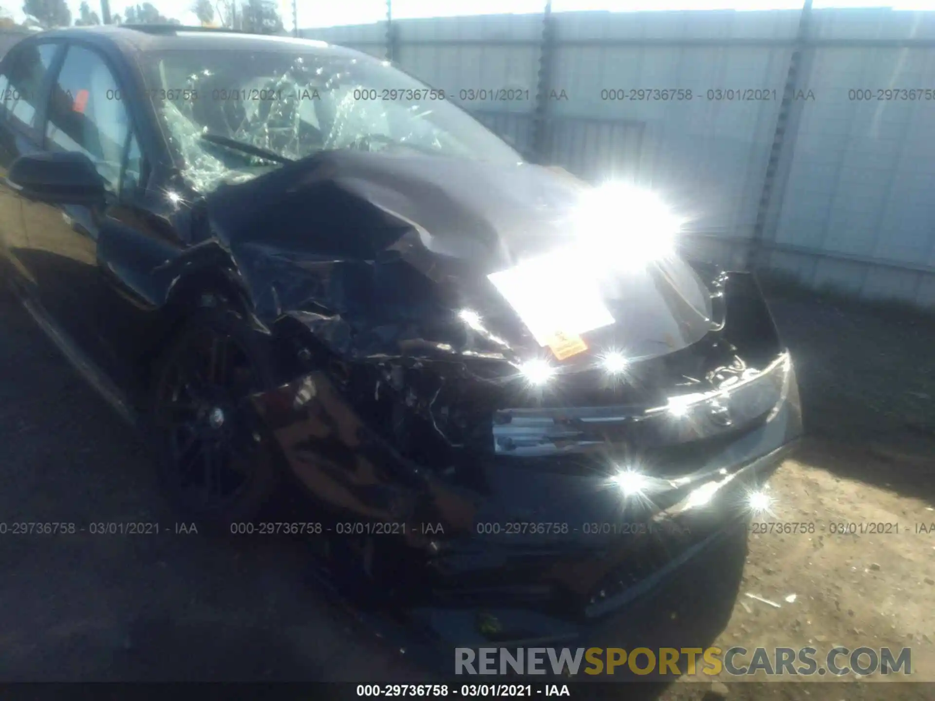 6 Photograph of a damaged car 5YFT4MCEXMP074182 TOYOTA COROLLA 2021