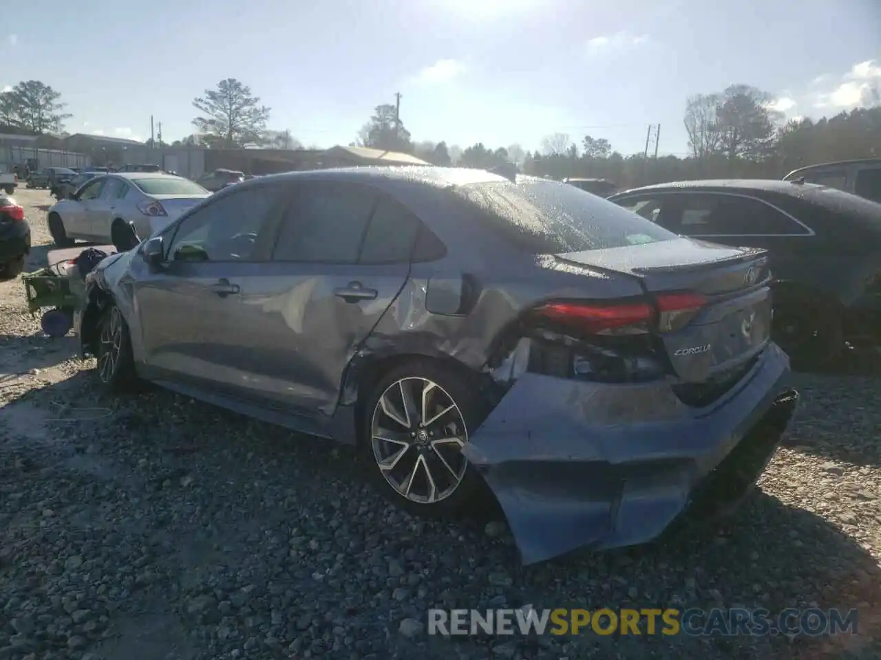 3 Photograph of a damaged car 5YFT4MCEXMP095288 TOYOTA COROLLA 2021