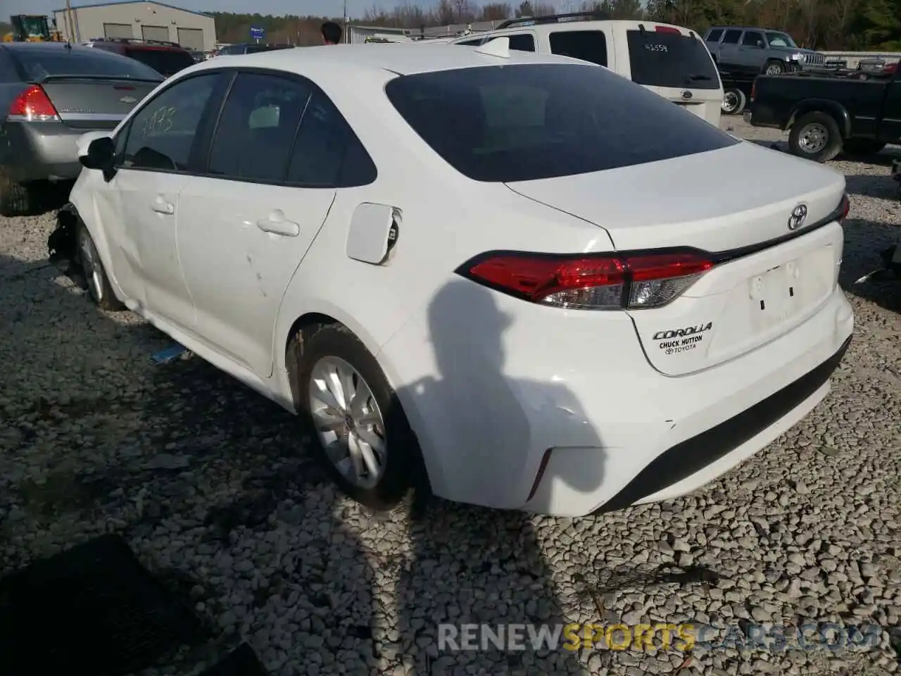 3 Photograph of a damaged car 5YFVPMAE0MP156666 TOYOTA COROLLA 2021