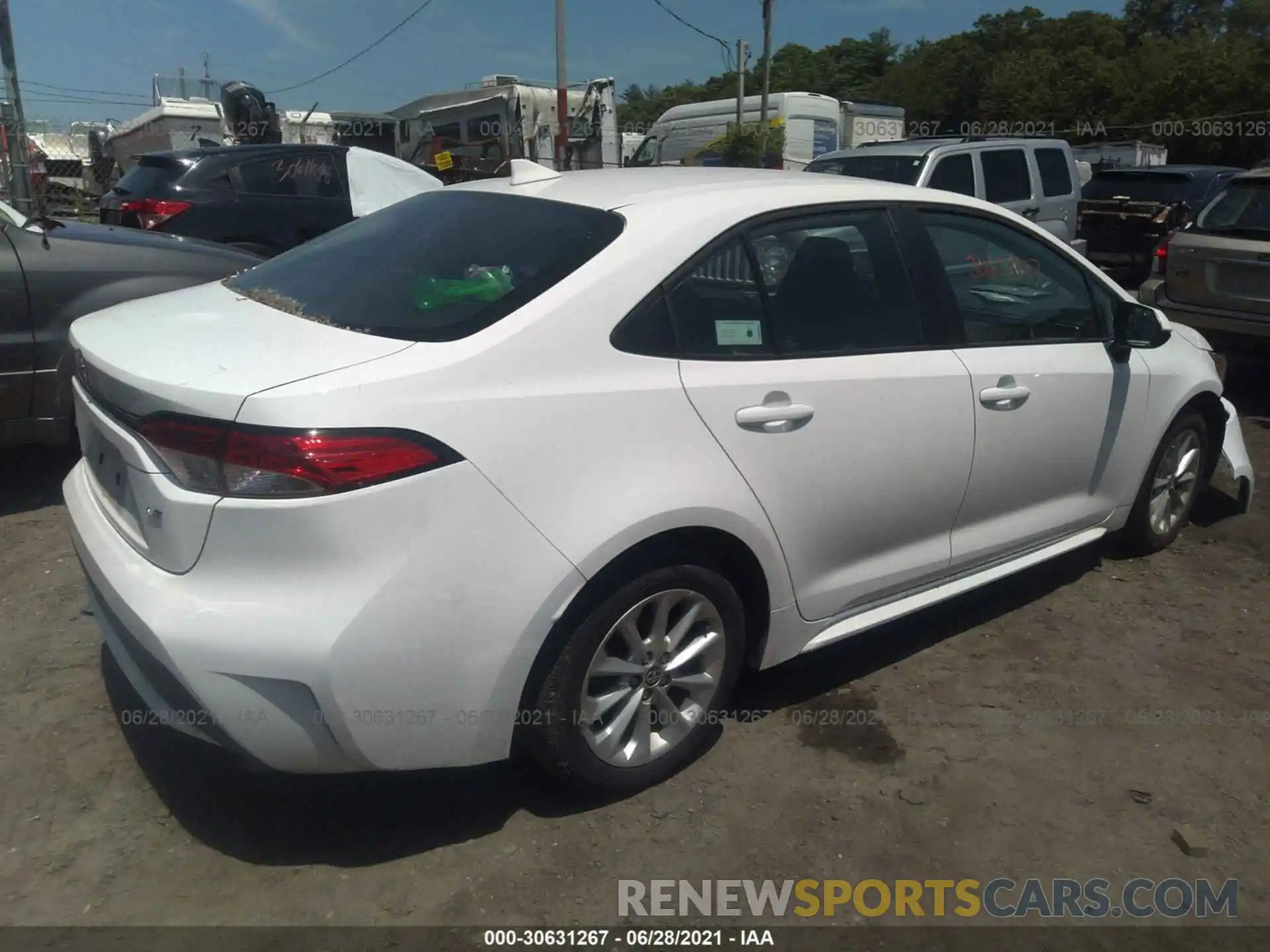 4 Photograph of a damaged car 5YFVPMAE0MP159373 TOYOTA COROLLA 2021