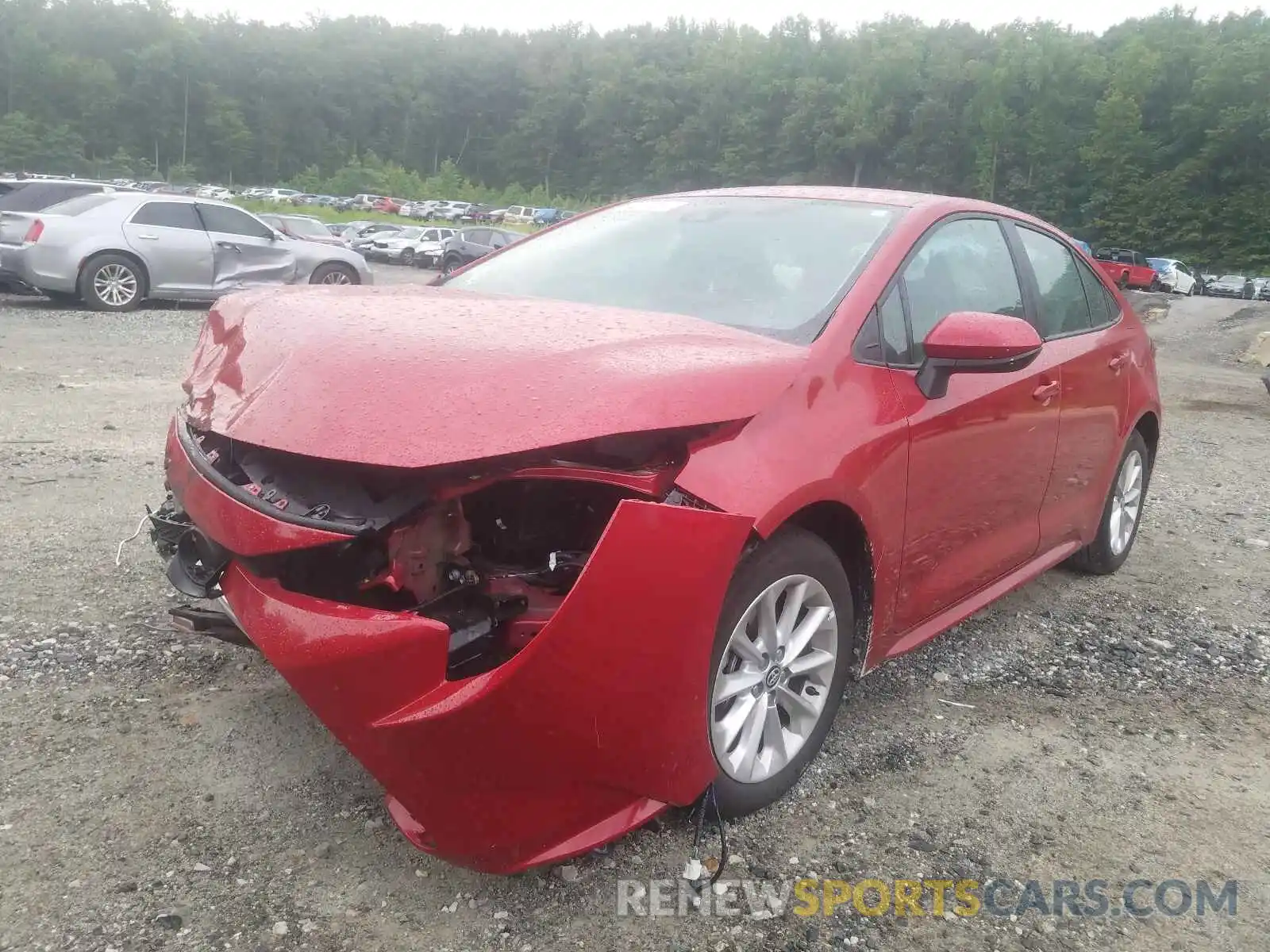 2 Photograph of a damaged car 5YFVPMAE0MP174455 TOYOTA COROLLA 2021