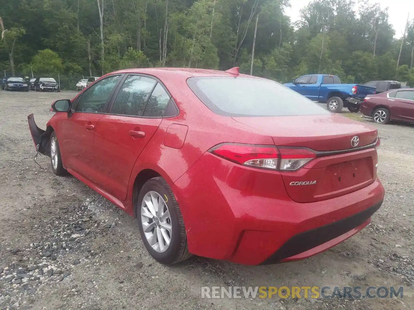 3 Photograph of a damaged car 5YFVPMAE0MP174455 TOYOTA COROLLA 2021