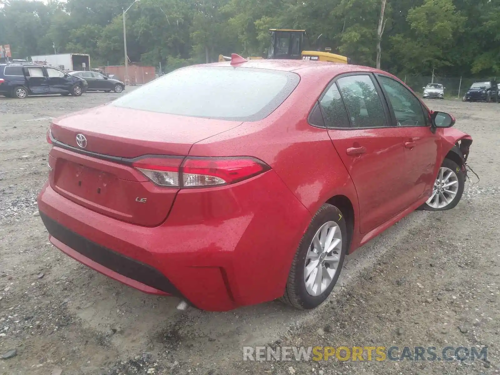 4 Photograph of a damaged car 5YFVPMAE0MP174455 TOYOTA COROLLA 2021