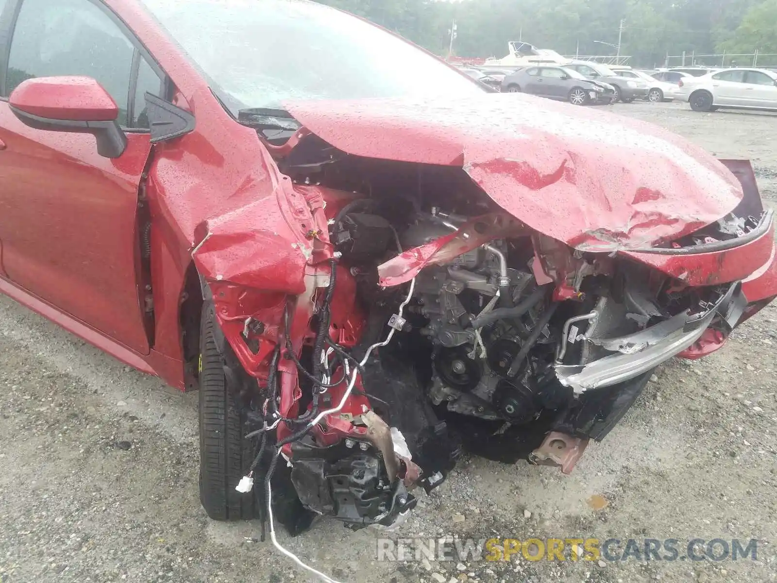 9 Photograph of a damaged car 5YFVPMAE0MP174455 TOYOTA COROLLA 2021