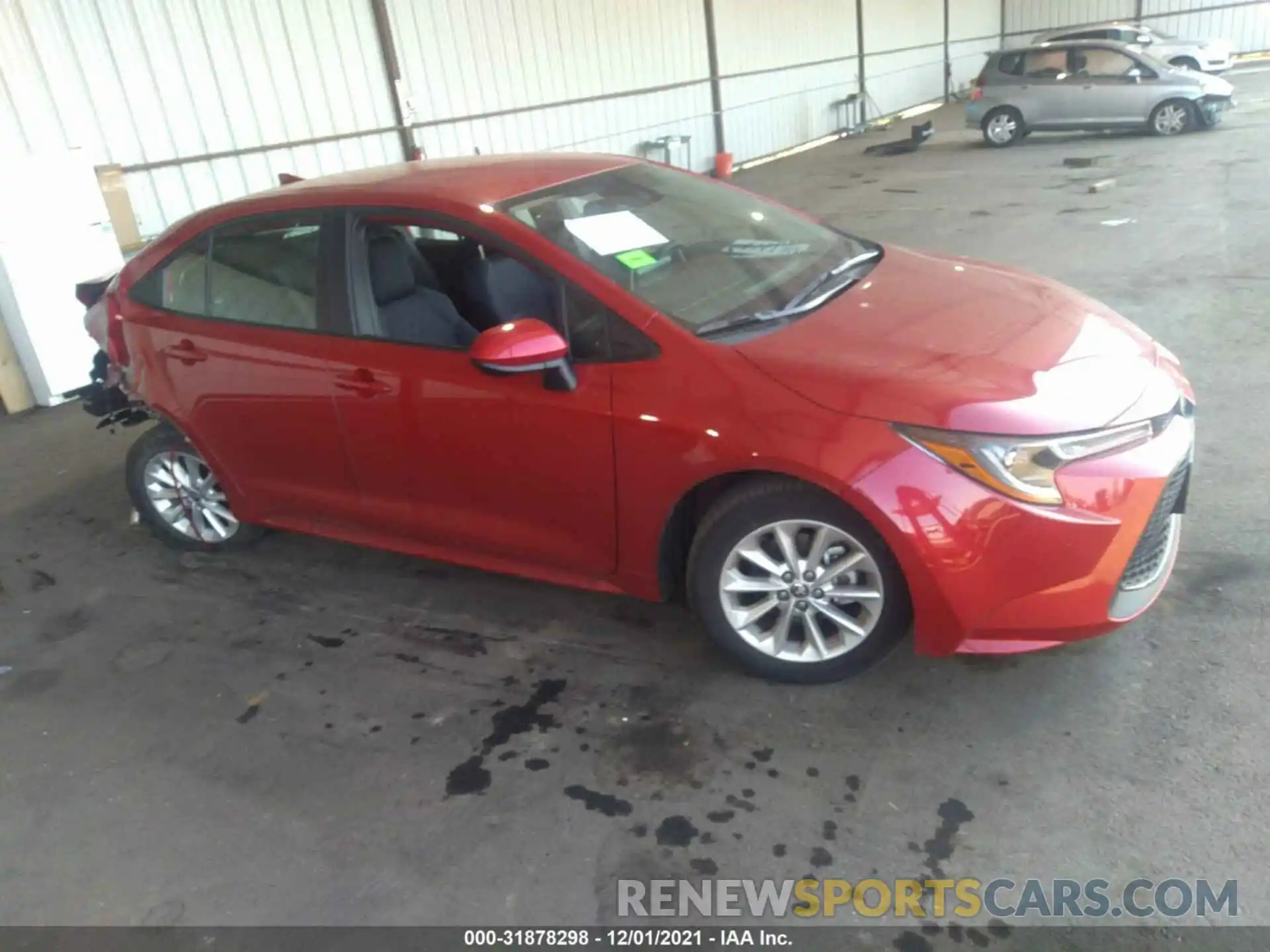 1 Photograph of a damaged car 5YFVPMAE0MP230006 TOYOTA COROLLA 2021