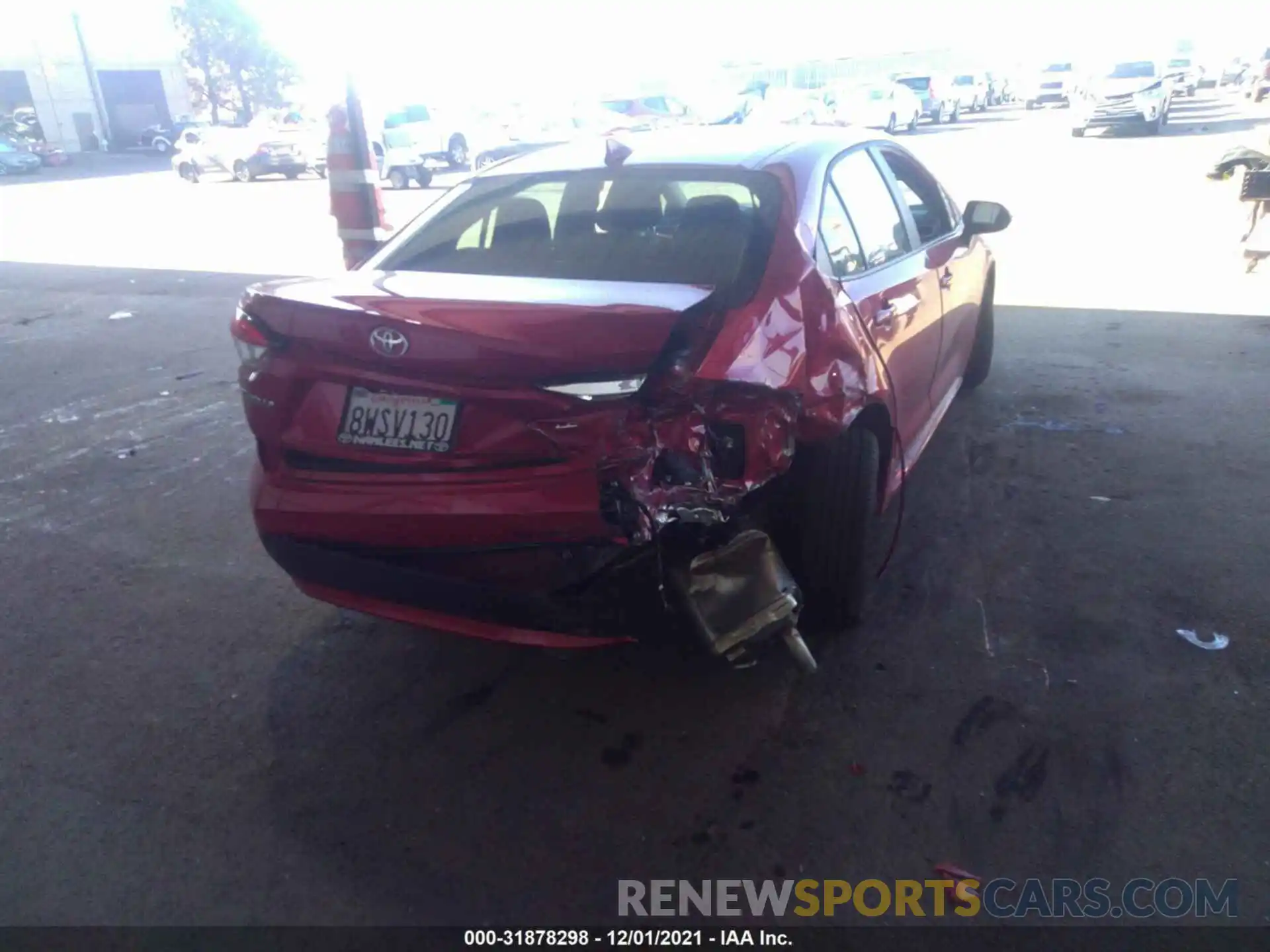 6 Photograph of a damaged car 5YFVPMAE0MP230006 TOYOTA COROLLA 2021