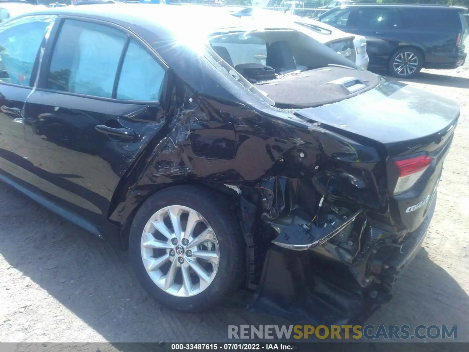 6 Photograph of a damaged car 5YFVPMAE0MP252023 TOYOTA COROLLA 2021