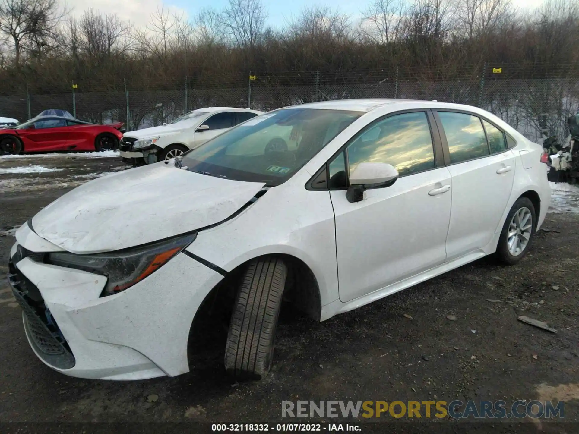 2 Photograph of a damaged car 5YFVPMAE0MP253849 TOYOTA COROLLA 2021