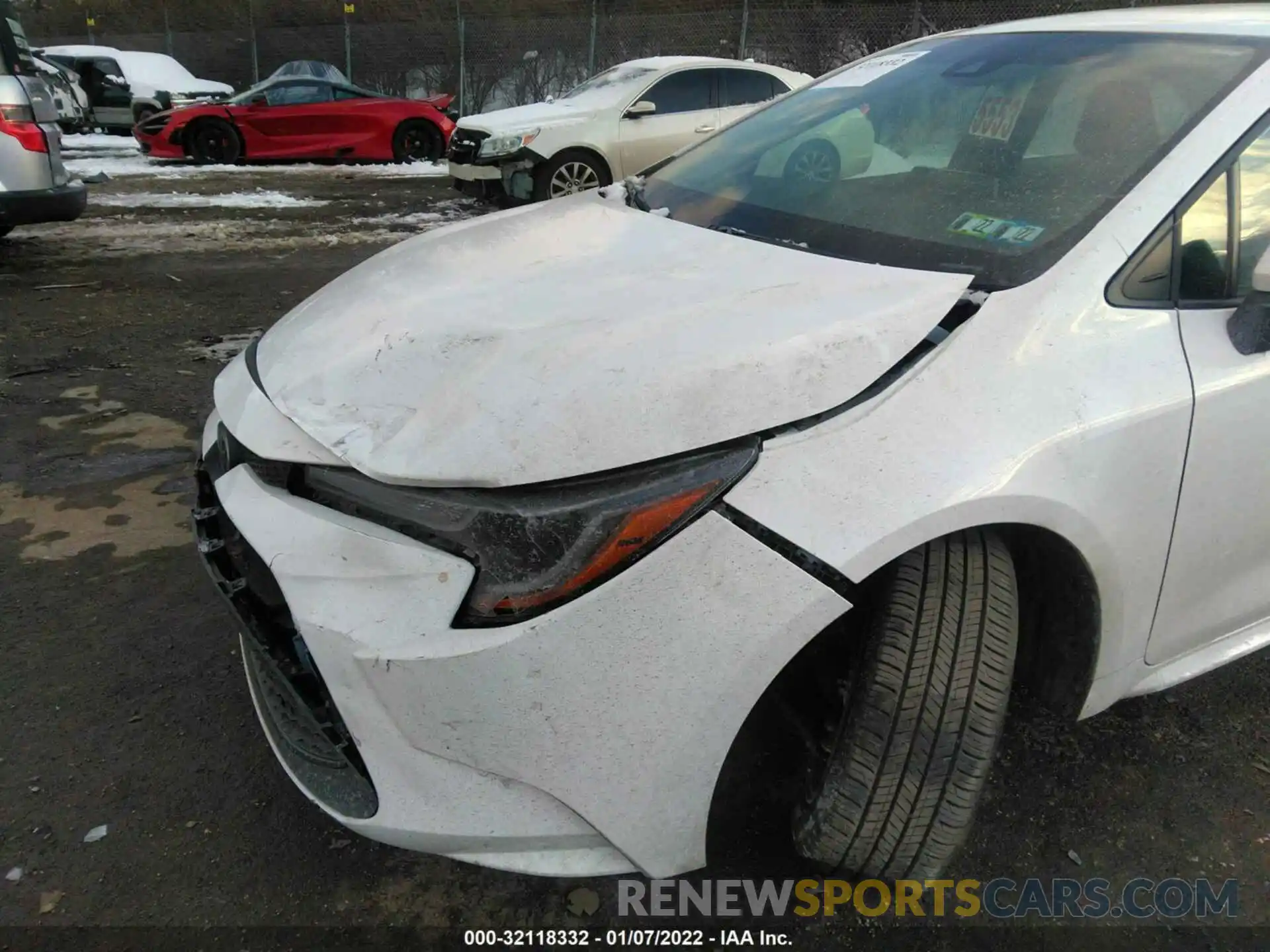 6 Photograph of a damaged car 5YFVPMAE0MP253849 TOYOTA COROLLA 2021