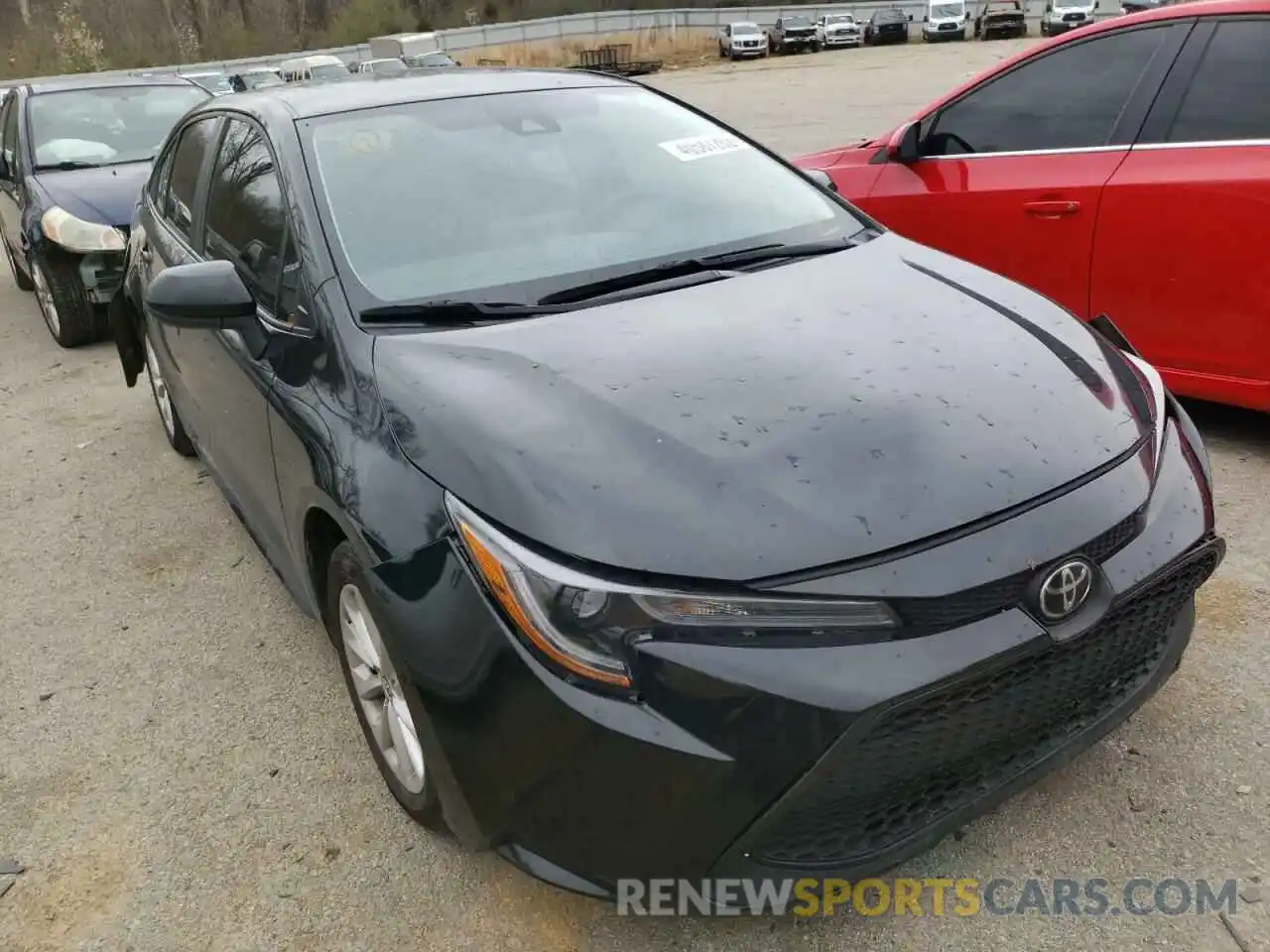 1 Photograph of a damaged car 5YFVPMAE0MP255035 TOYOTA COROLLA 2021