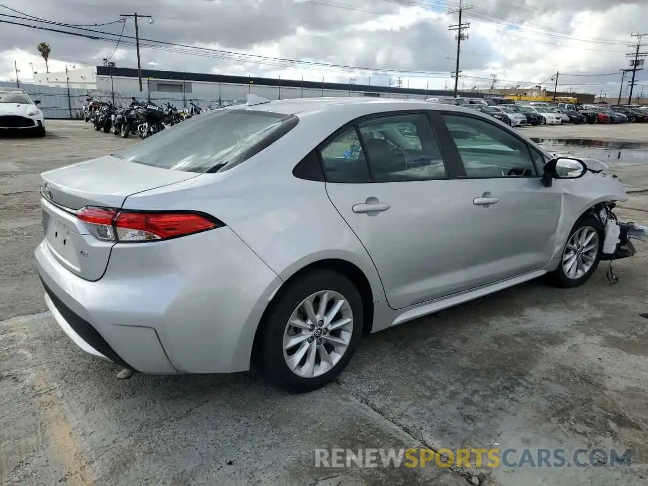 3 Photograph of a damaged car 5YFVPMAE1MP154814 TOYOTA COROLLA 2021