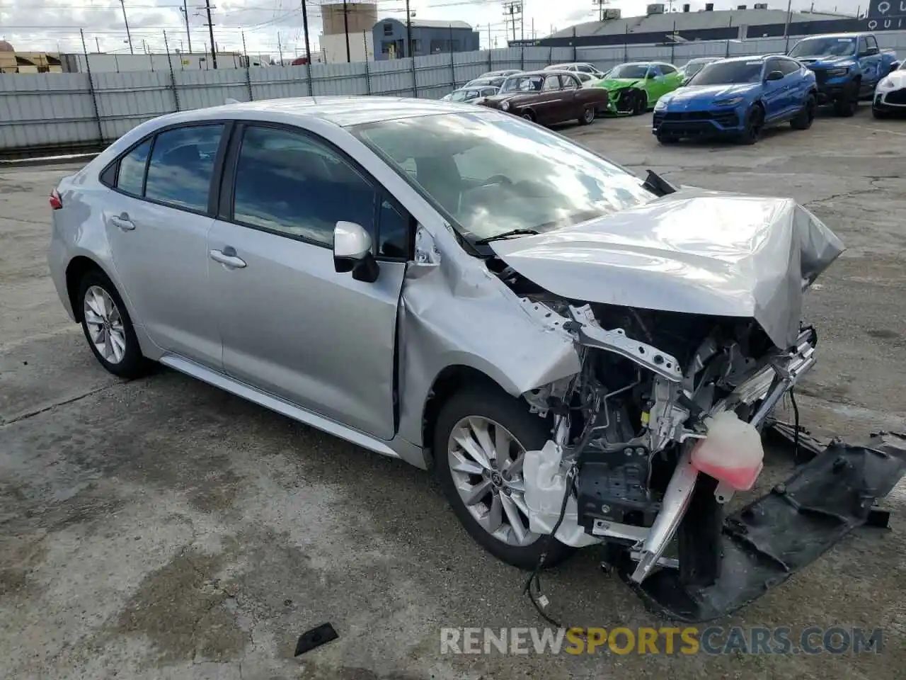 4 Photograph of a damaged car 5YFVPMAE1MP154814 TOYOTA COROLLA 2021