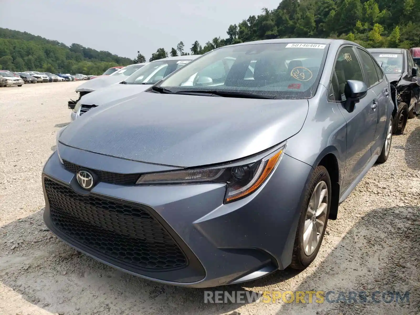 2 Photograph of a damaged car 5YFVPMAE1MP179390 TOYOTA COROLLA 2021