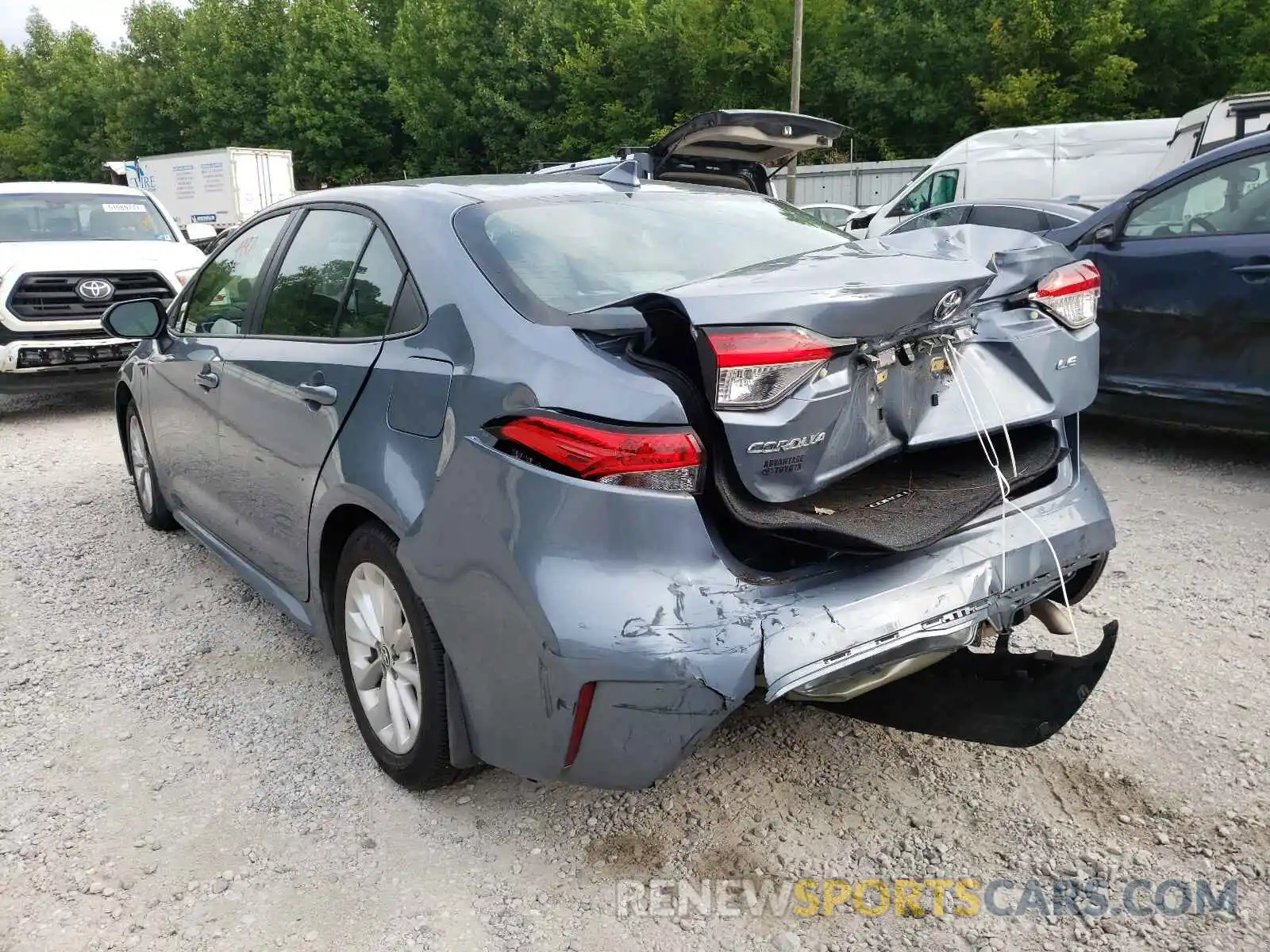 3 Photograph of a damaged car 5YFVPMAE1MP179390 TOYOTA COROLLA 2021