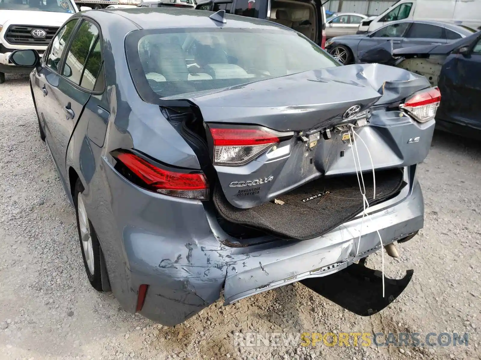 9 Photograph of a damaged car 5YFVPMAE1MP179390 TOYOTA COROLLA 2021