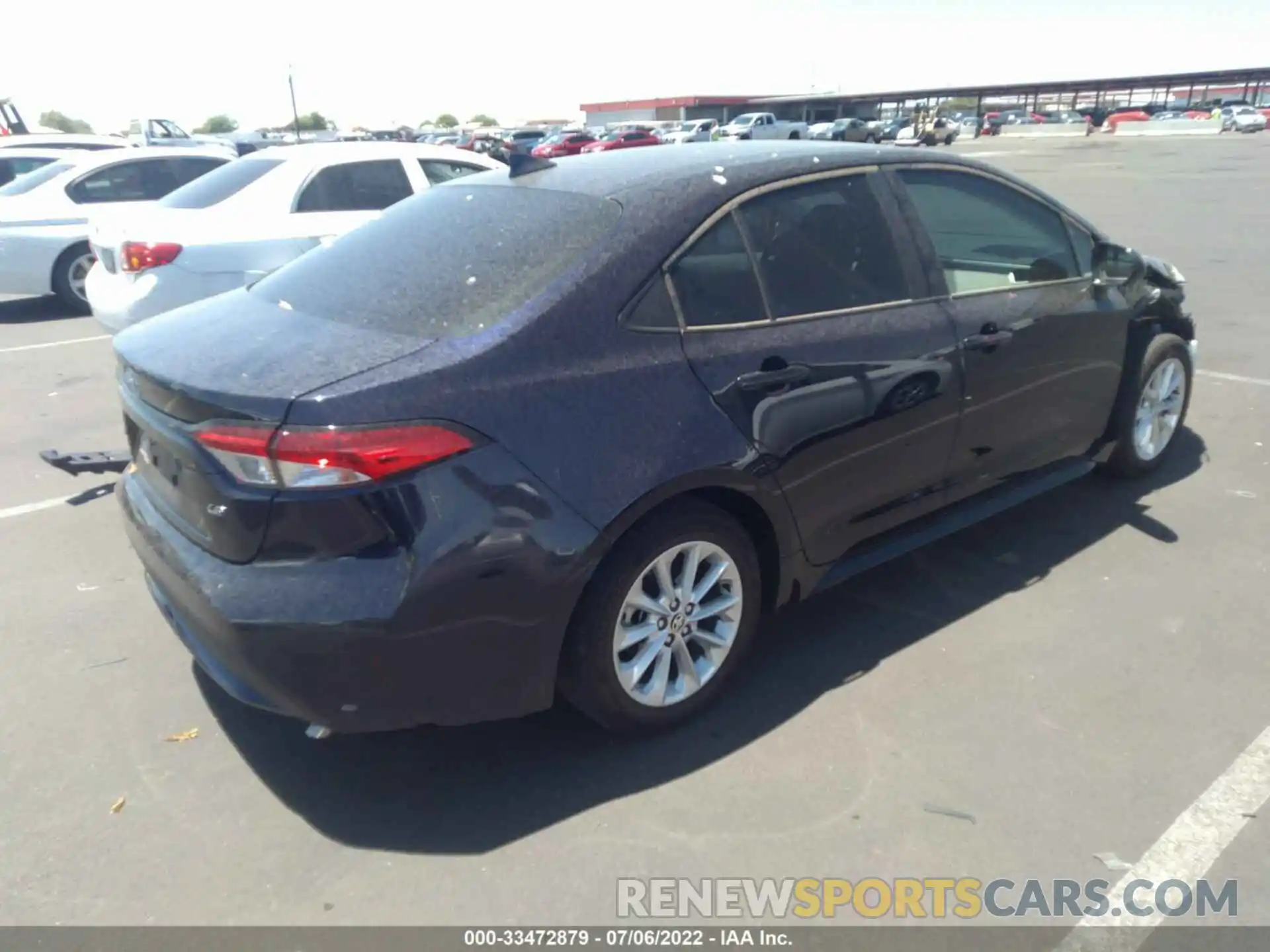 4 Photograph of a damaged car 5YFVPMAE2MP168589 TOYOTA COROLLA 2021