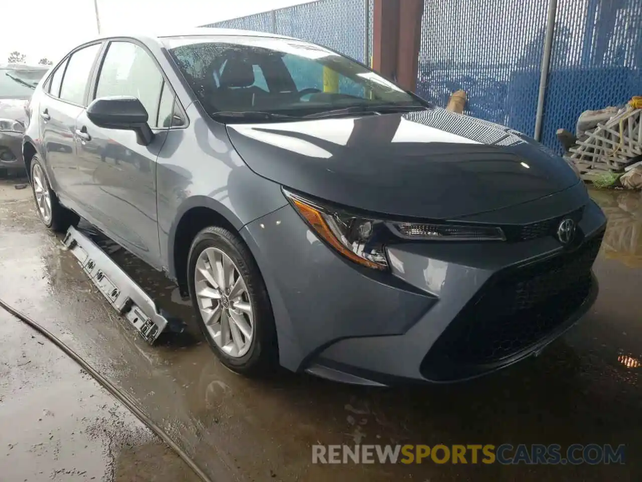 1 Photograph of a damaged car 5YFVPMAE2MP208332 TOYOTA COROLLA 2021