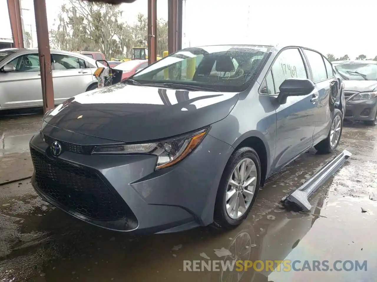 2 Photograph of a damaged car 5YFVPMAE2MP208332 TOYOTA COROLLA 2021