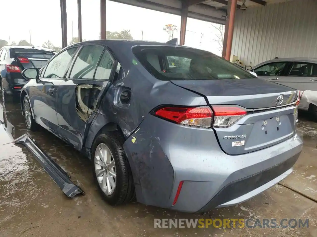 3 Photograph of a damaged car 5YFVPMAE2MP208332 TOYOTA COROLLA 2021